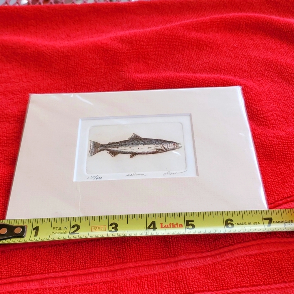 Authentic Fish Etching - Picture 5 of 14
